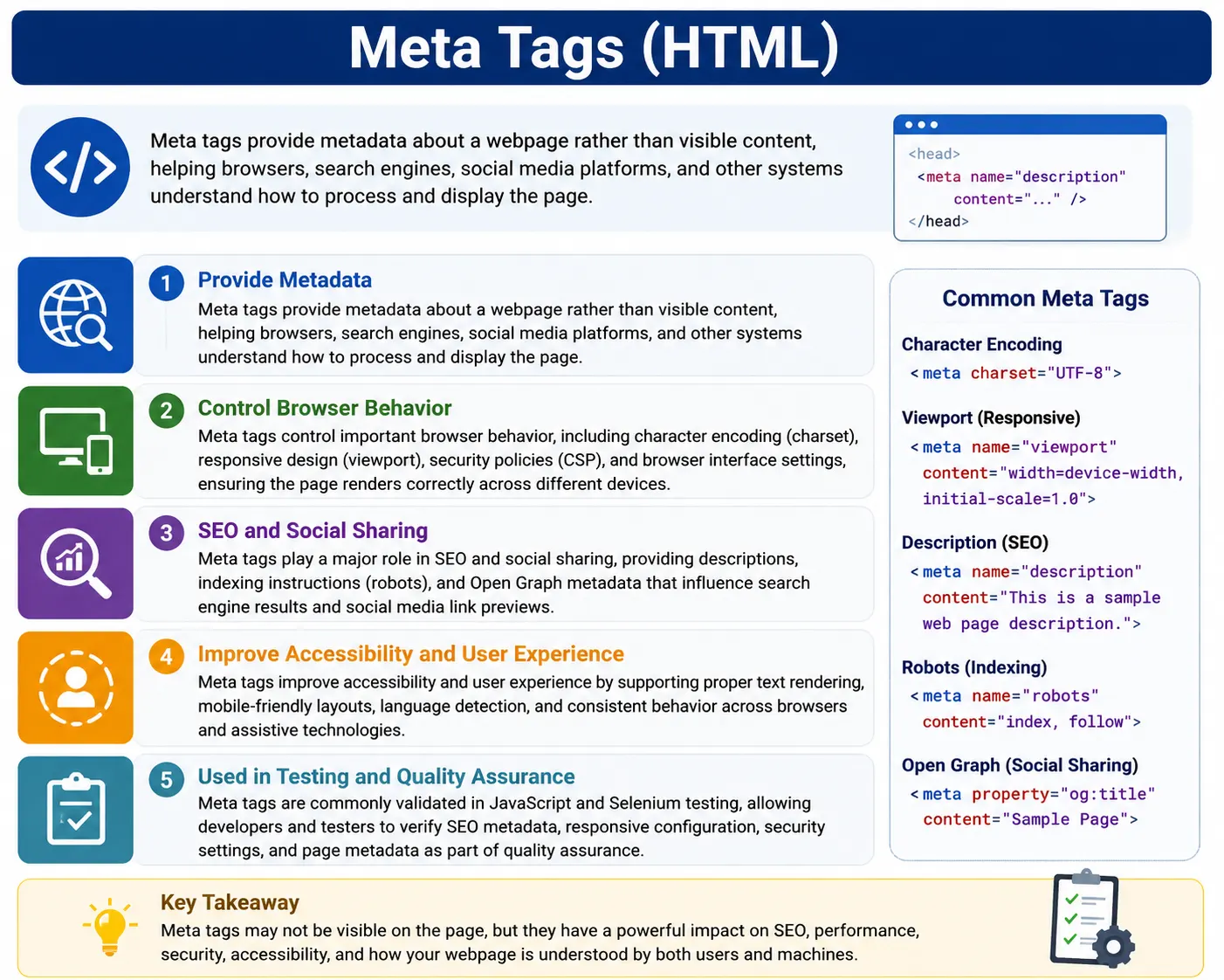 Meta Tags - Purpose