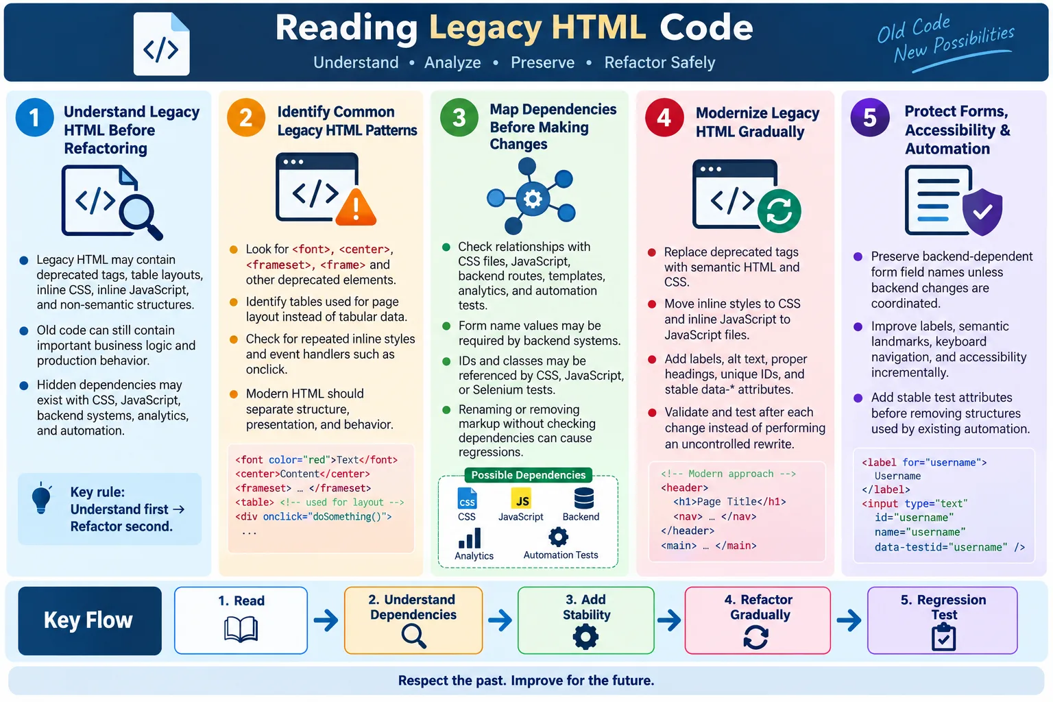 Reading Legacy HTML Code tutorial image