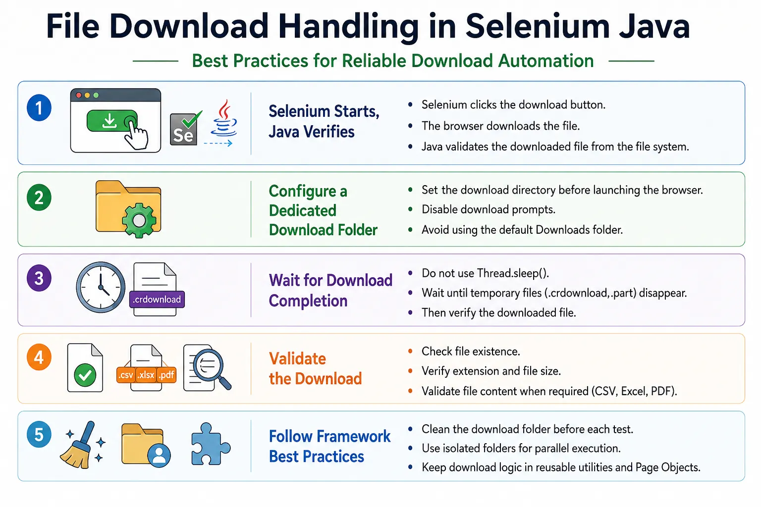 File Download Handling in Selenium Java