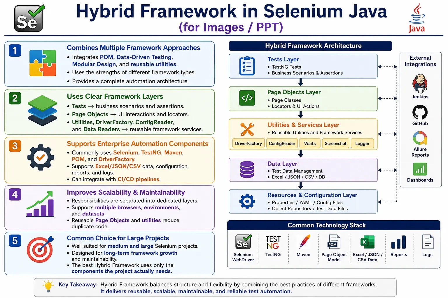 Hybrid Framework in Selenium