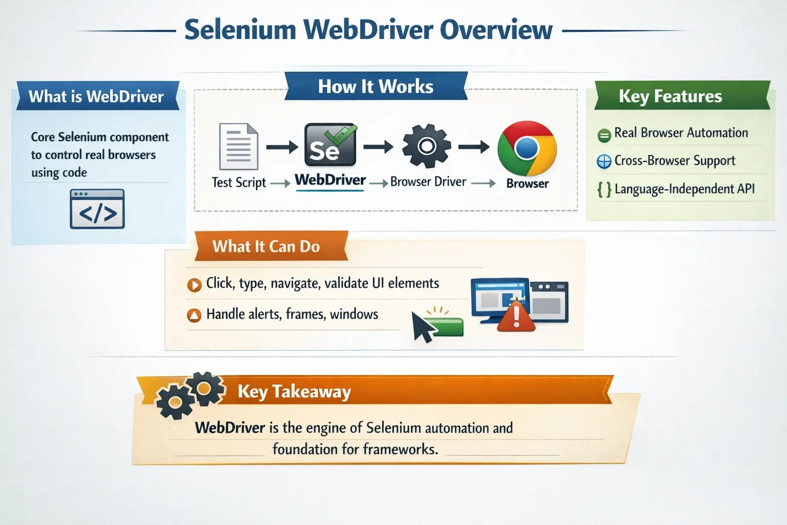 Selenium WebDriver Overview