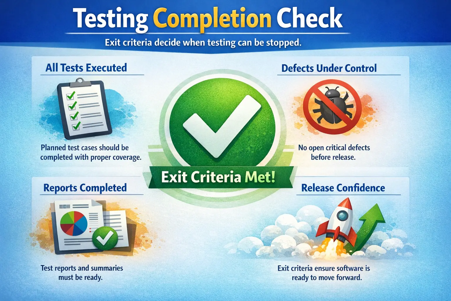 exitcriteria overview